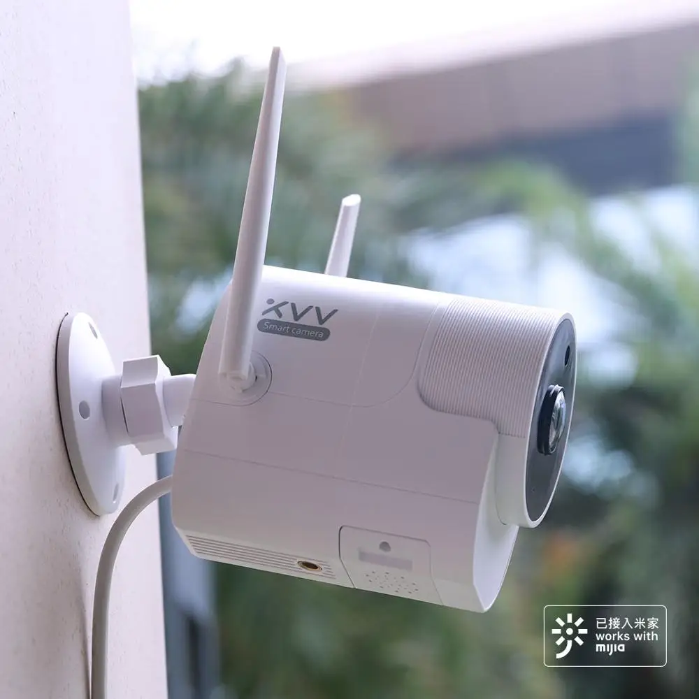 Новейшая наружная панорамная камера видеонаблюдения Xiaovv беспроводная Wi-Fi