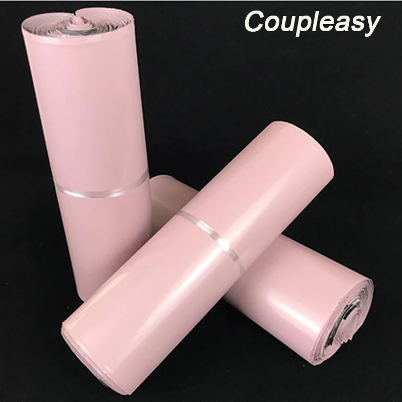 Пластиковый конверт самоклеящийся водонепроницаемый 15 шт. светильник розовый