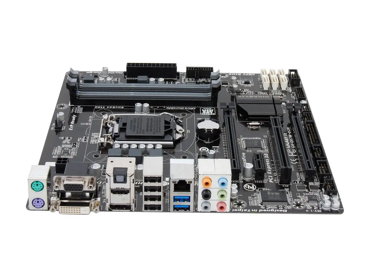 Verkauf Für GIGABYTE GA-Q87M-D2H Desktop Motherboard LGA 1150 Intel Q87 HDMI SATA 6 Gb/s USB 3,0 Micro ATX Intel Motherboard