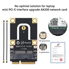 M.2 Key To Mini PCI-E Wireless Card NGFF Converter WiFi Module PCI Express Adapter для Intel AX200 AX210 9260NGW 8260N