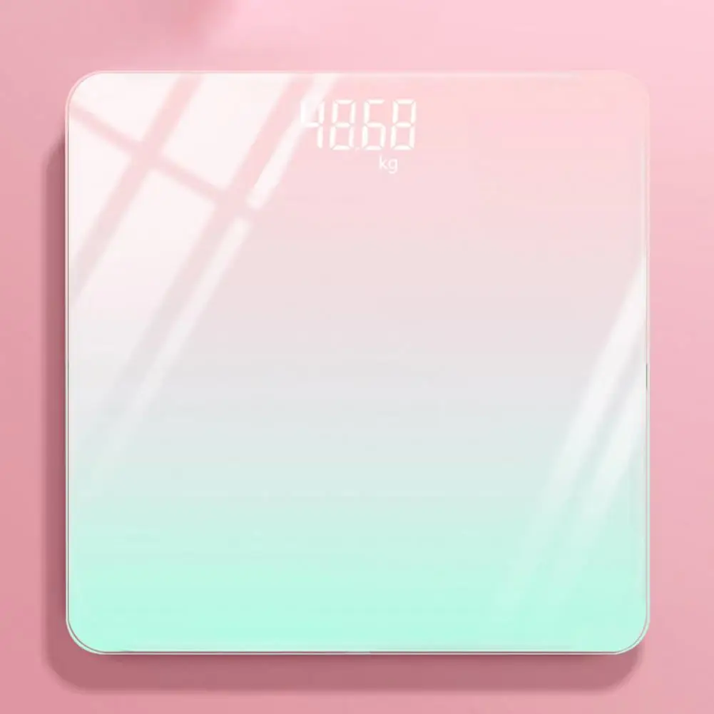 

Полезные весы для ванной, широко применяемые электронные бытовые весы с закругленными краями