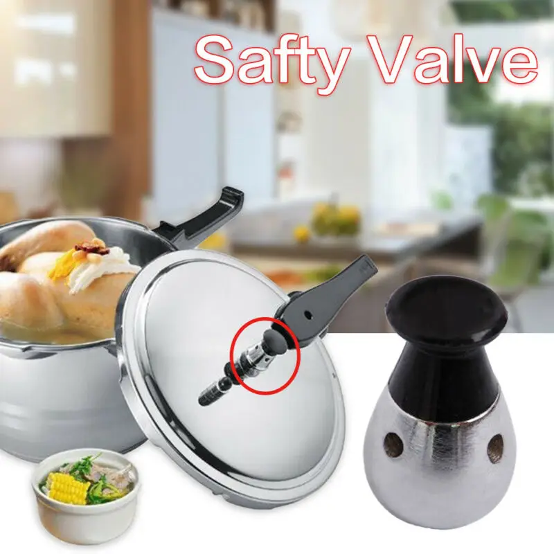 

Pressure Cooker Safety Valve Relief Valve Deflation Valve Accessory for Kitchen Appliances Stainless Steel Replacement Kit