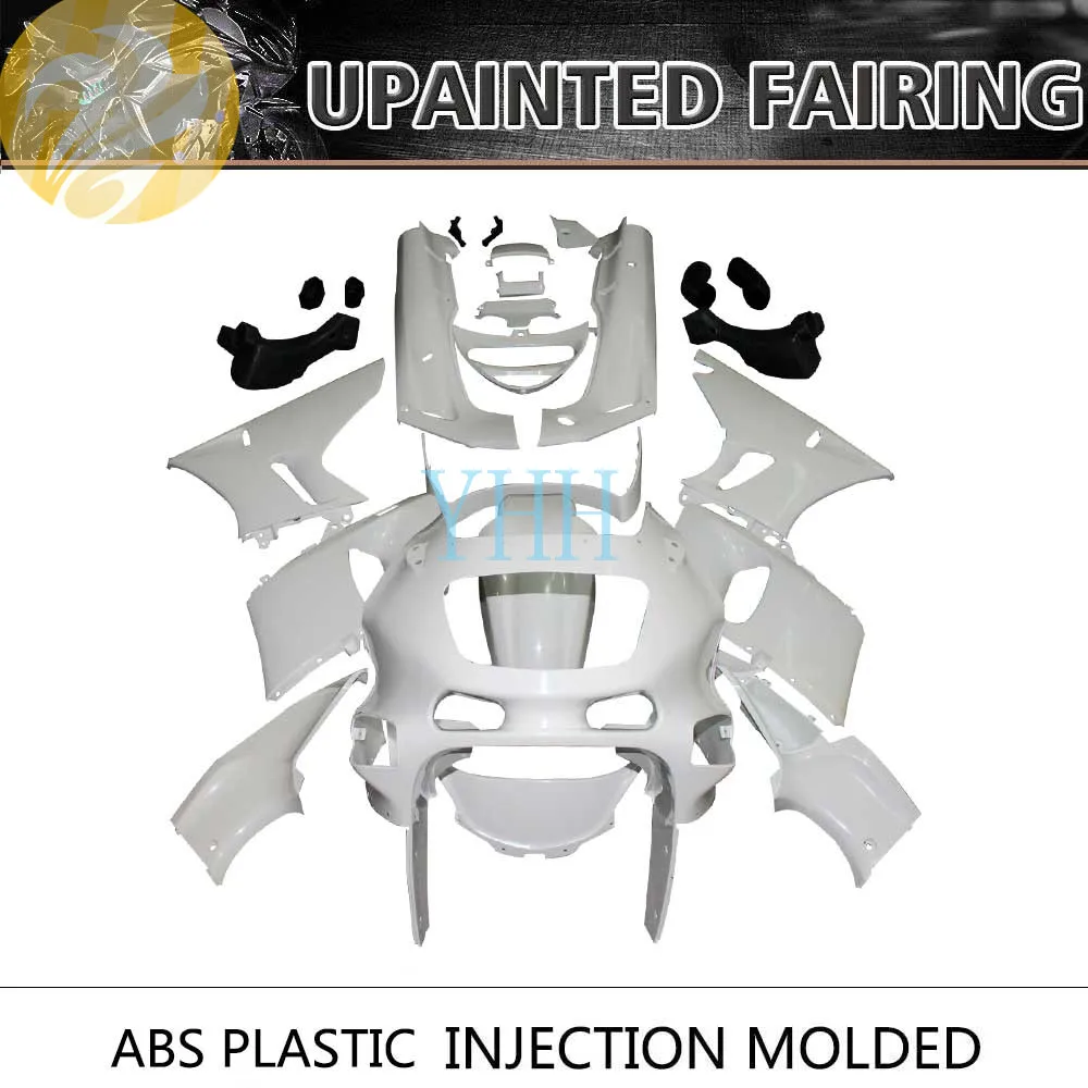 

Unpainted White ABS Injection Fairing Kit Modled Motorcycle Bodywork Fit For KAWASAKI ZZR-400 ZZR400 1993-2007 93-07 2005 2006