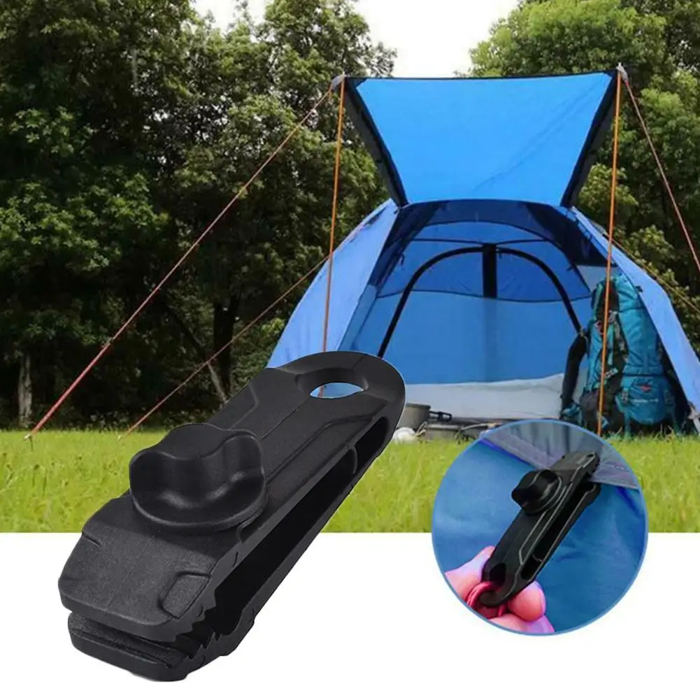 

Outdoor Tarpaulin Clip-heavy Plastic Tent Clip Awning Clip-tent Accessories for Camping Tarpaulin Camping Tool Tent Pole Clips
