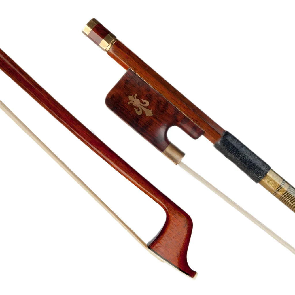 Advanced 4/4 Cello Bow Snakewood Bow Round Stick AAA Grade White Horsehair  Durable Use enlarge