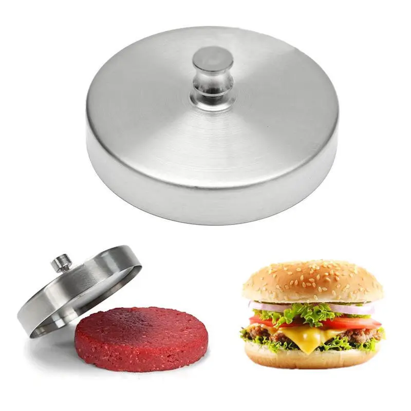 Креативная форма из нержавеющей стали с антипригарным покрытием для гамбургеров
