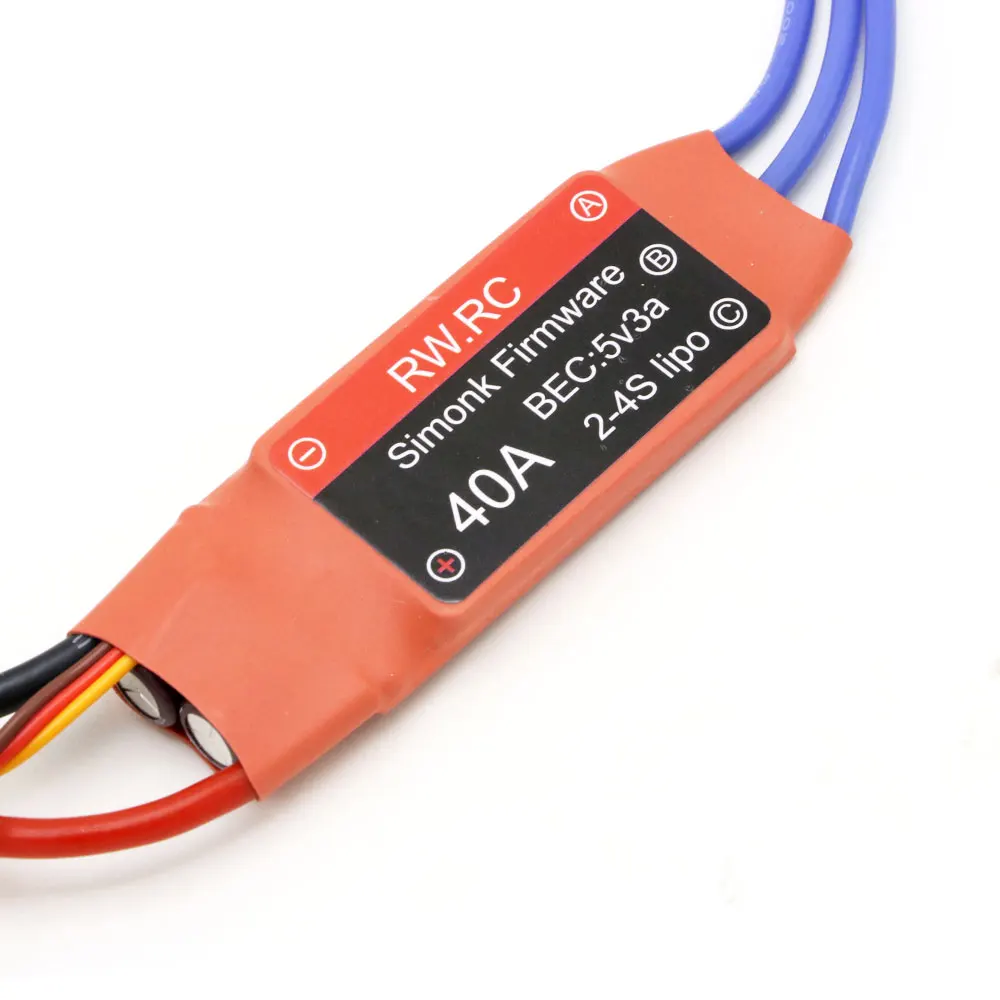 4 шт. Simonk прошивка бесщеточный ESC 10A/12A/15A/20A/30A/40A/50A/70A/80A для RC Мультикоптер вертолет