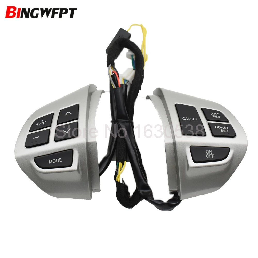 Bluetooth телефон круиз контроль переключатель рулевого колеса для Mitsubishi Outlander 2007-2012 автозапчасти кнопки рулевого колеса