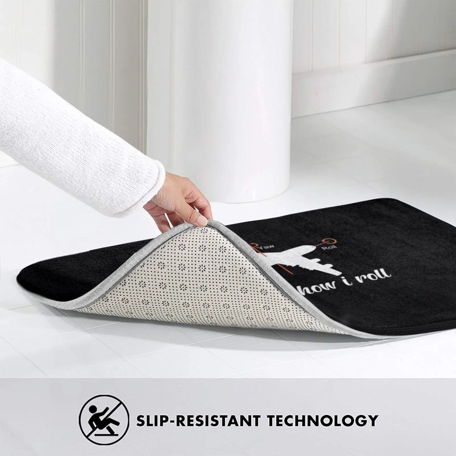 Коврик для пилотов противоскользящий напольный ковер спальни с ангелом летающим