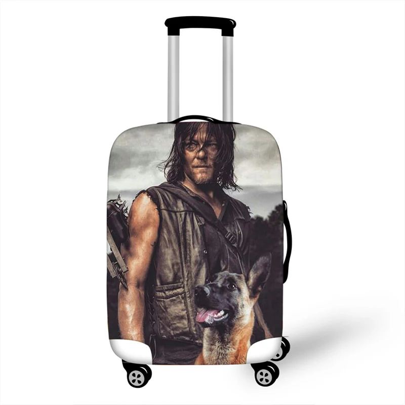 18-32 Inch The Walking Dead Elastic Luggage Protective Cover Trolley Suitcase Dust Bag Case Cartoon Travel Accessories