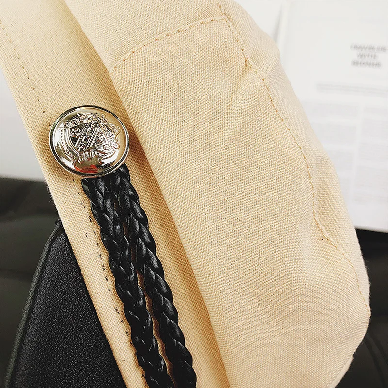 Осенне зимняя мужская и женская винтажная хлопковая шапка из искусственной кожи