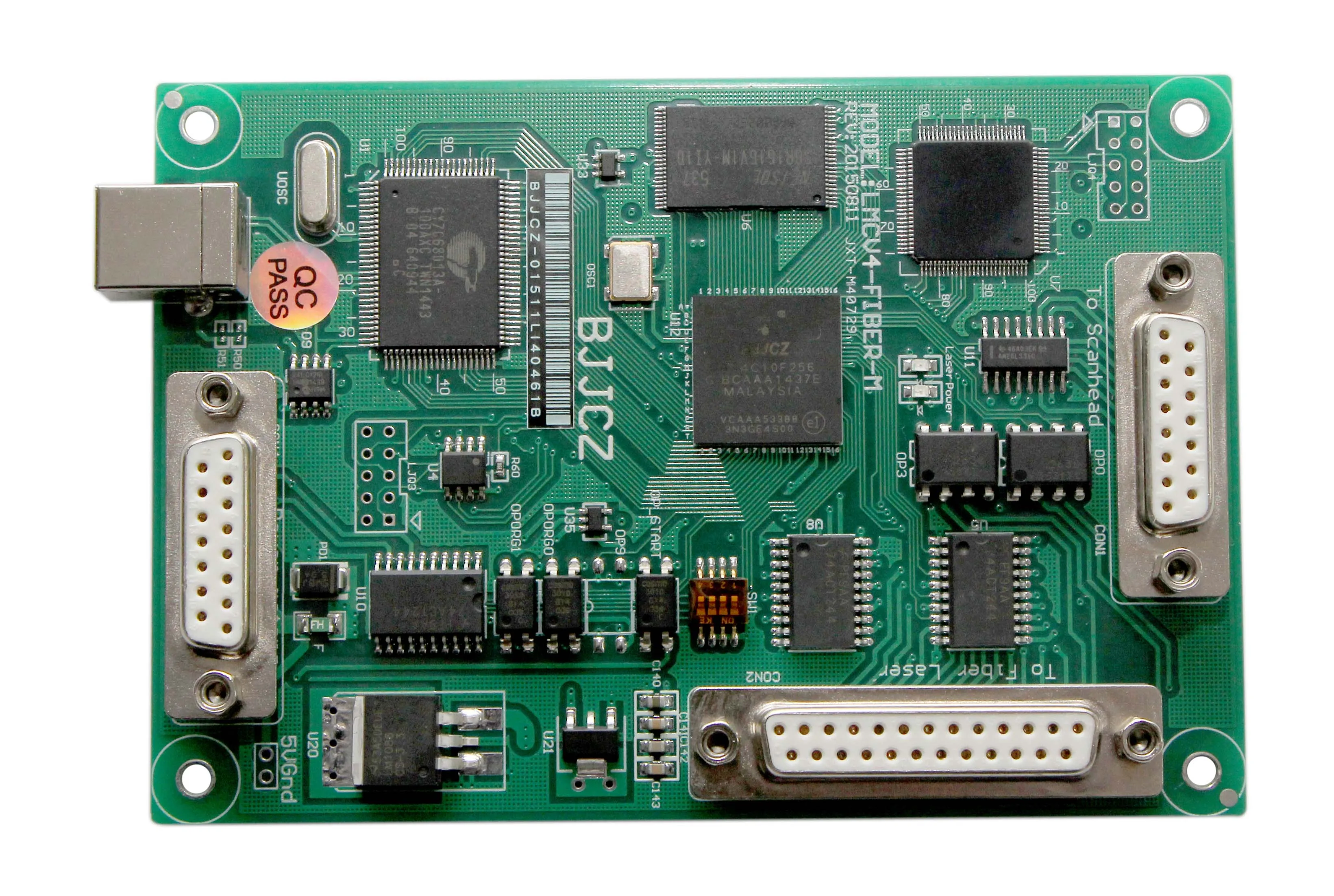 JCZ BJJCZ LMCV4-FIBER-M волокна DPSS EzCAD2 Лазерная Маркировочная карта