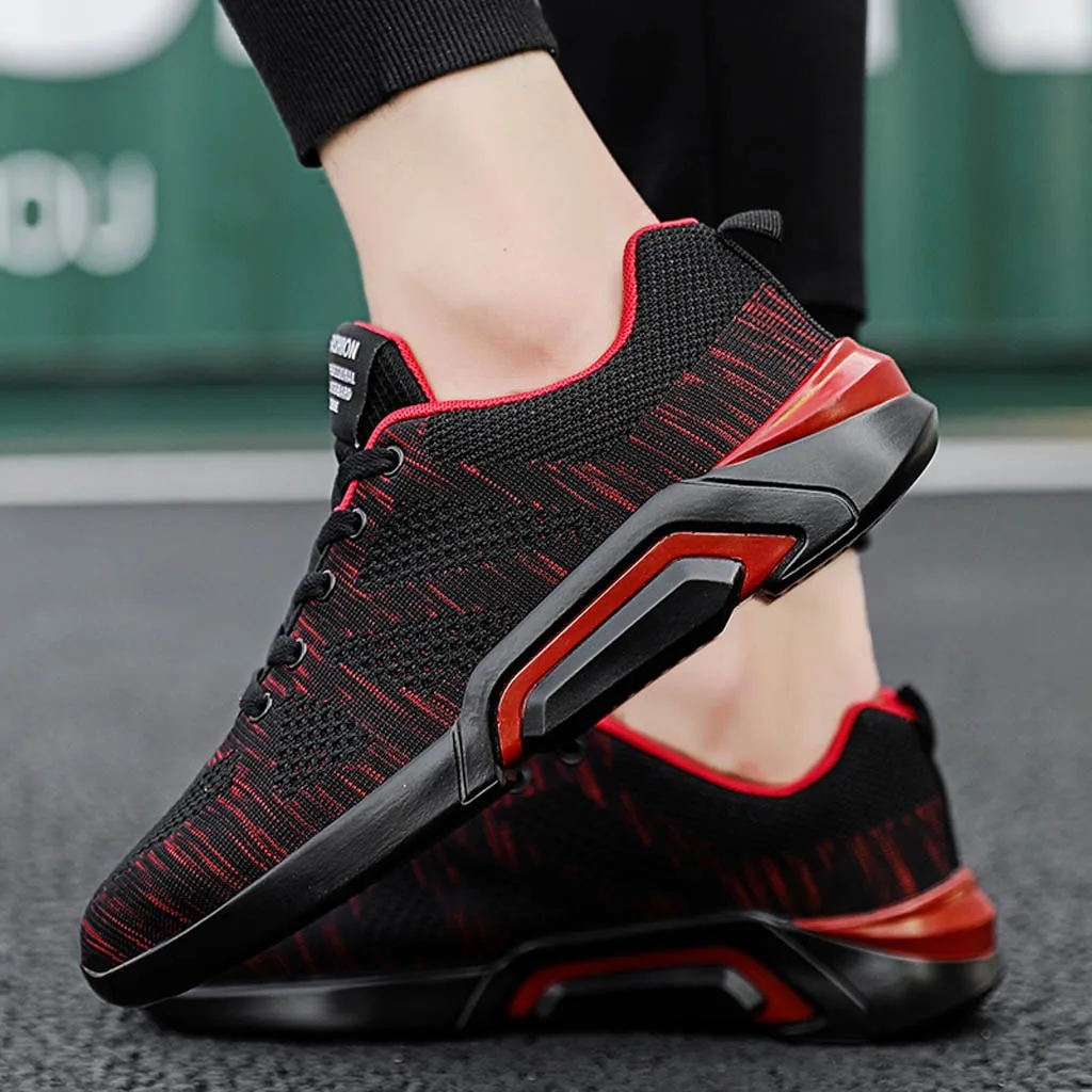 SAGACE пара обуви Мужская Уличная легкая дышащая безопасная плетеная повседневная