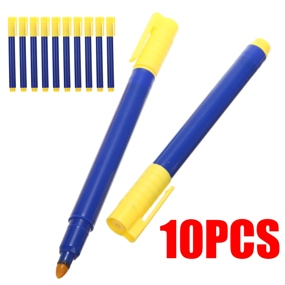 10pcs/set Practical Bank Note Checker Tester Pens Counterfeit Fake Money Detector Marker Currency Detector