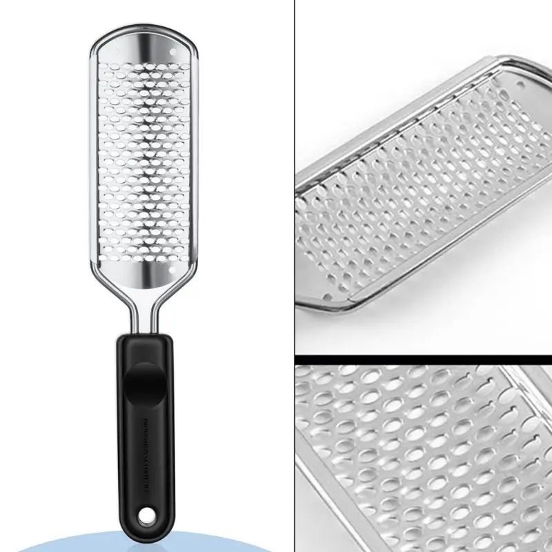 

Professional Pedicure Foot File, Colossal Stainless Steel Detachable Foot Scrubber, Hard Skin Removers Pedicure Rasp