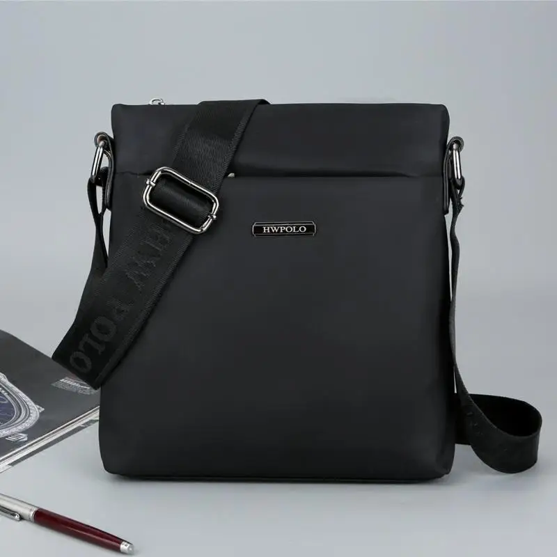 Новинка повседневная сумка через плечо однотонная водонепроницаемая Оксфорд