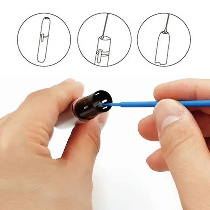 100 шт./набор чистящие палочки для IQOS 2 4 Plus аксессуары 3 0 | Электроника