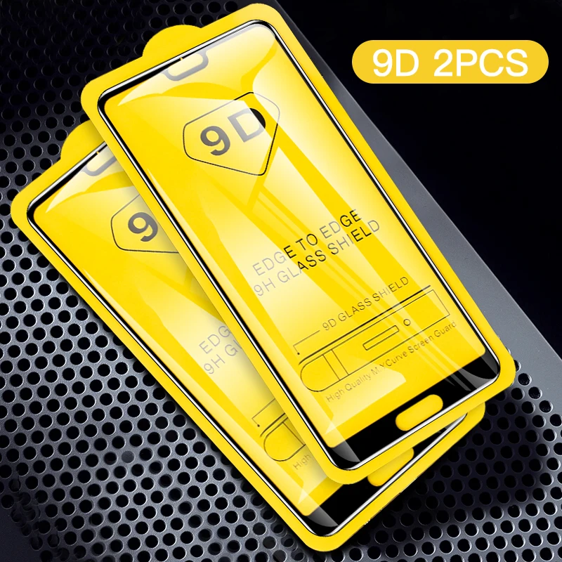 2 шт 9D полное покрытие из закаленного стекла для huawei mate 30 20 10 Lite Nova 5i 5 3i P Smart Стекло протектор для Honor 9X20 Pro