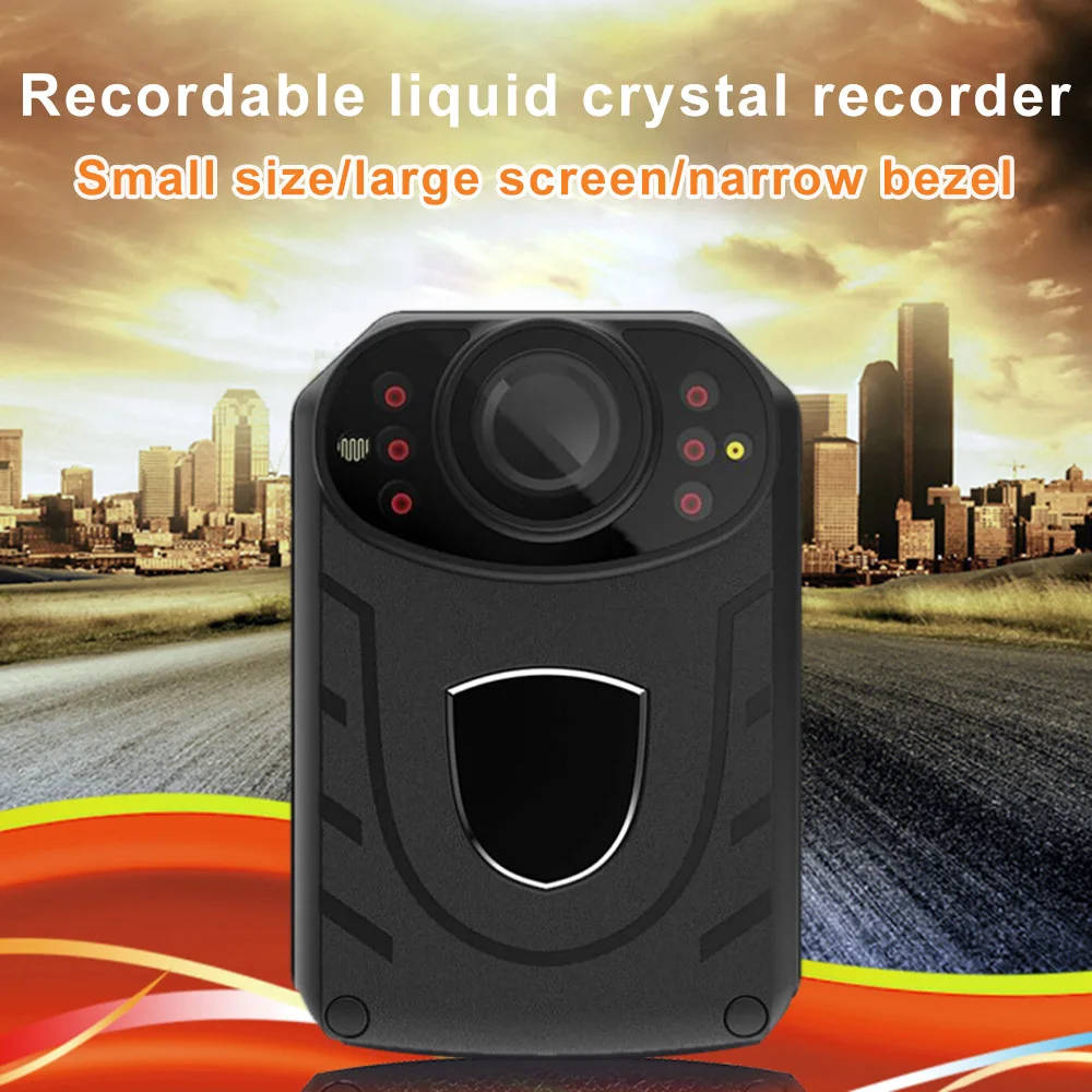 

Human Body Camera HD 1296P DVR Video Security Camera Infrared Night Vision Waterproof Wearable Mini Camera Police Camera