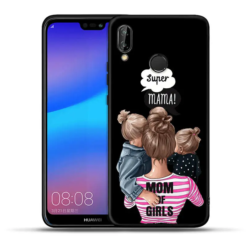 H1171 Для huawei Mate10 20 Lite Pro P9 P10 P20 P8 Lite P20 P30 Pro P Smart модный семейный супер мама и папа мальчик девочка чехол для телефона - Цвет: H1171