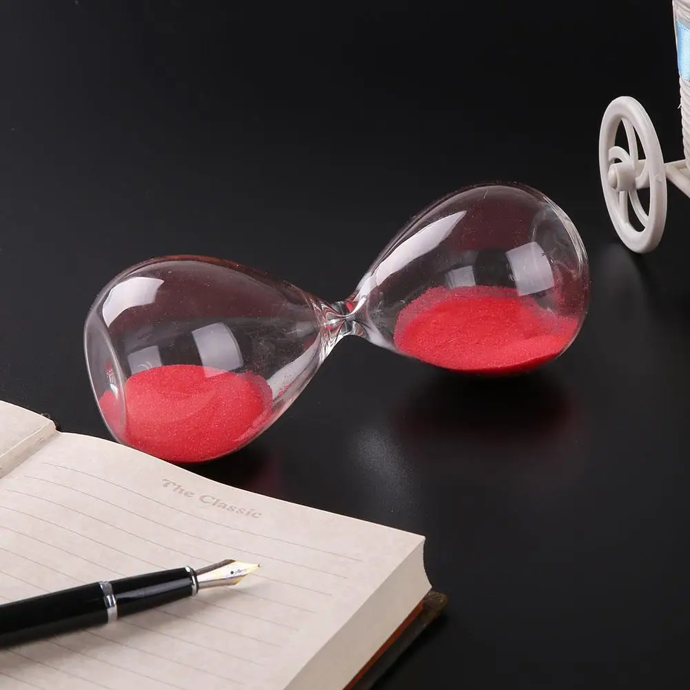 Фиолетовый таймер Hourglass 5 минут красочная игрушка подарок Домашний Настольный