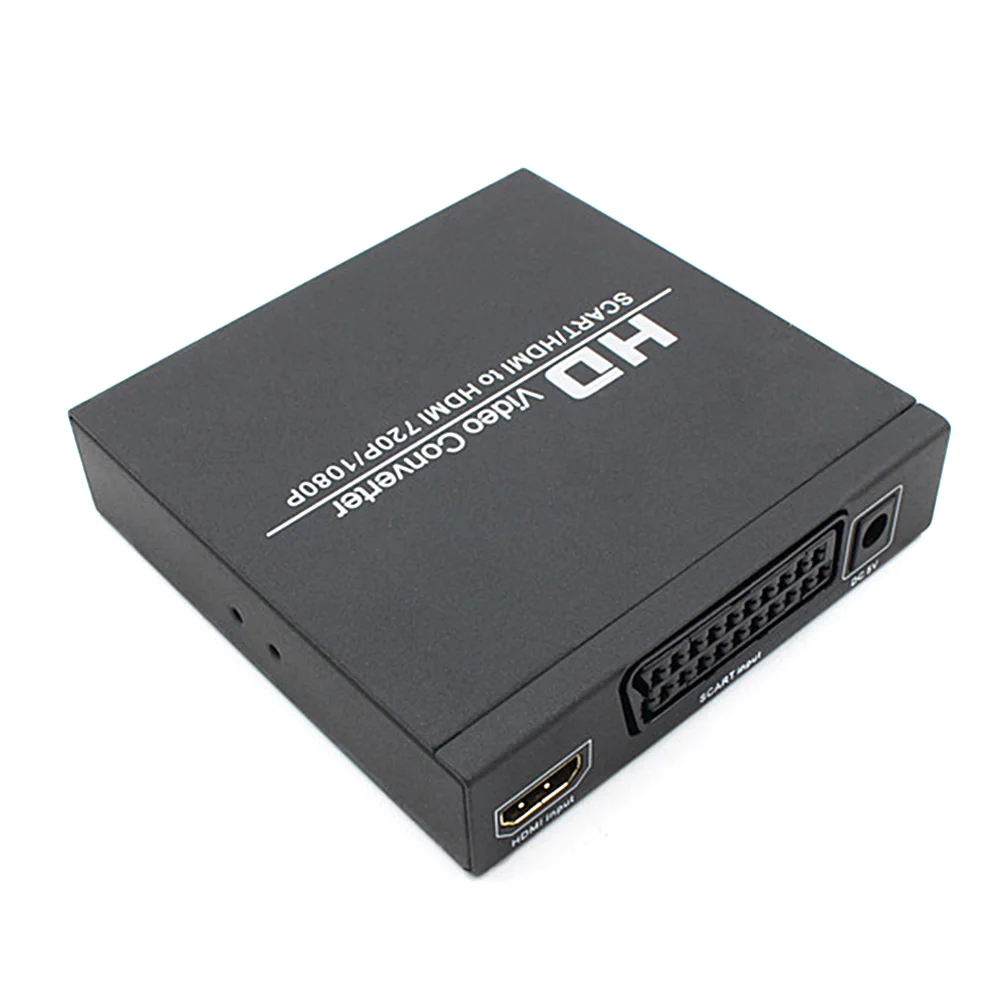 Монитор 720P 1080P конвертер аудио экстрактор видео Scart HDMI в для HDTV DVD| |