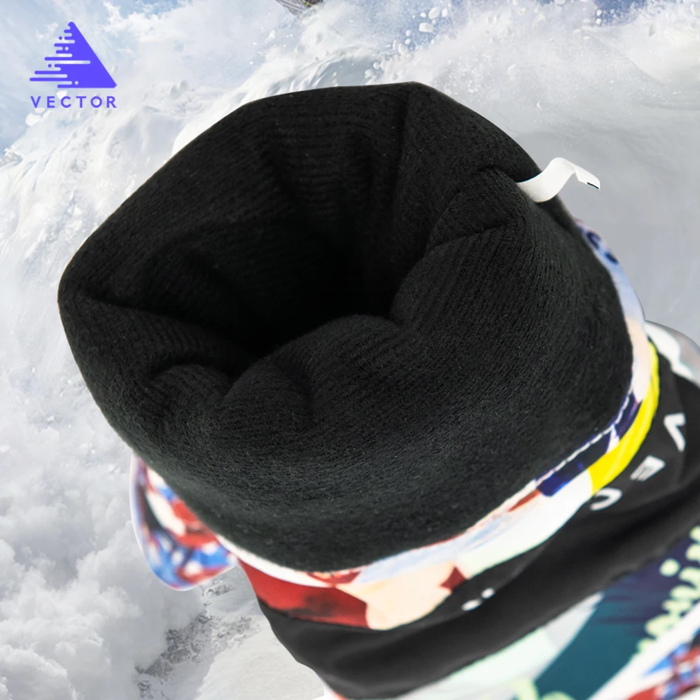 Vector 2 в 1 рукавицы Для мужчин женщин Зимние Спортивные Синтетическим утеплителем