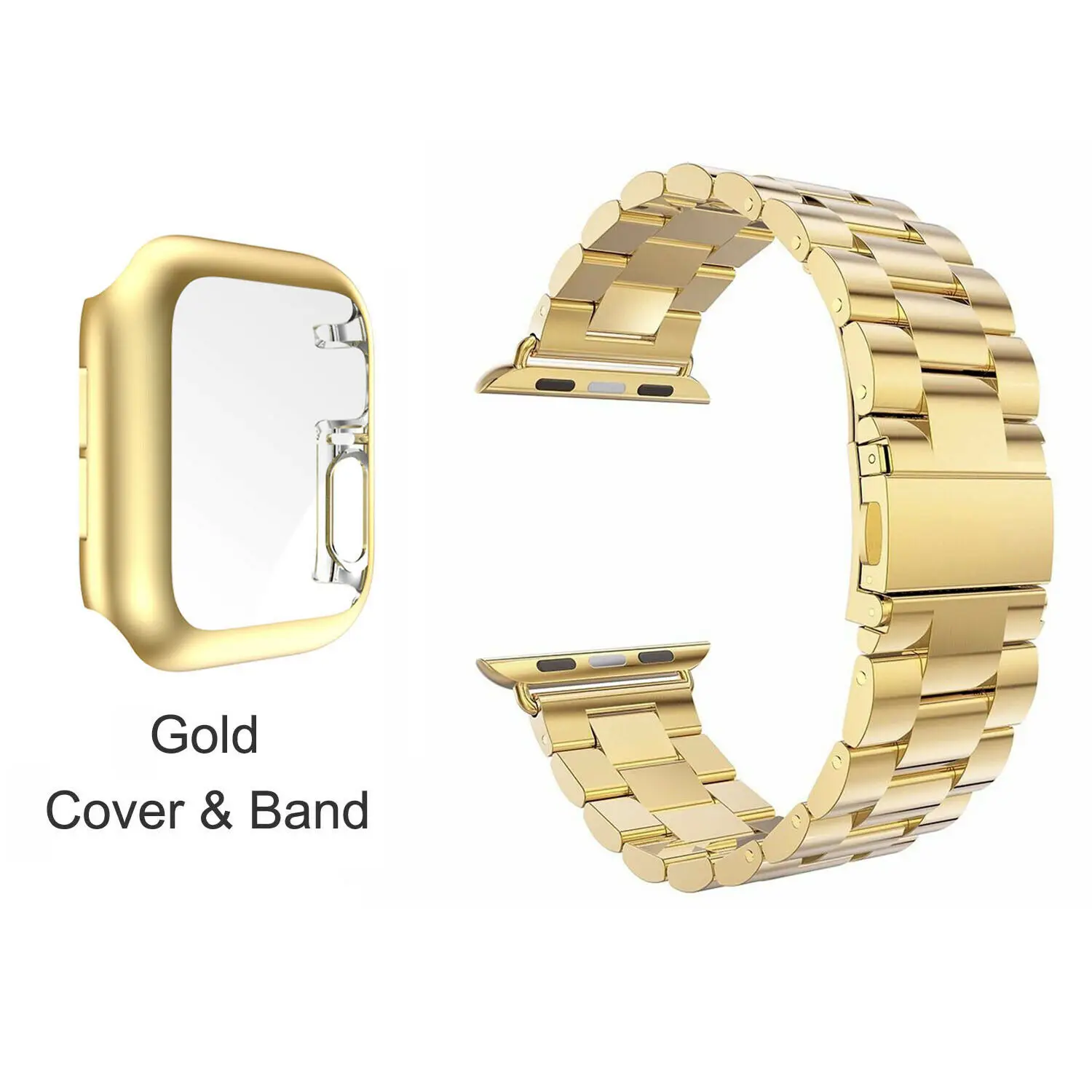 Браслет из нержавеющей стали 316L для Apple Watch Band Series 5 4 44 мм 40 мм|Ремешки часов| |