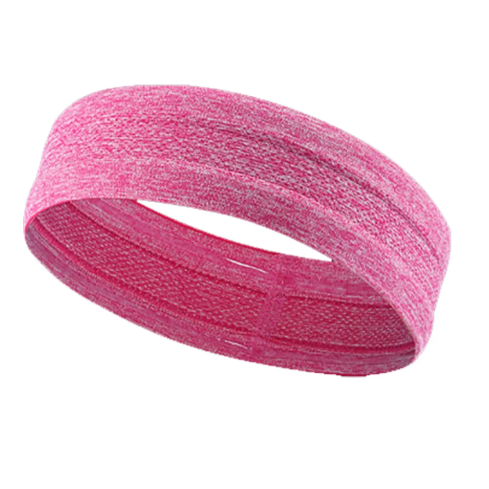 Лента для волос при занятиях йогой спортивный эластичный силиконовый
