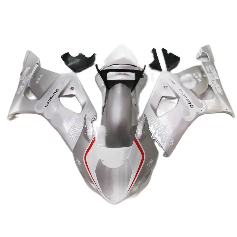 

Пластиковые обтекатели для SUZUKI GSXR1000 2003 2004 серебряный черный комплект обтекателей для литья под давлением GSXR 1000 K3 K4 PN239