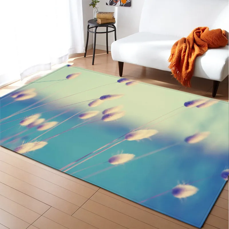 

Новый домашний декоративный ковер в скандинавском стиле для дивана, 3D коврик для спальни, нескользящий ковер