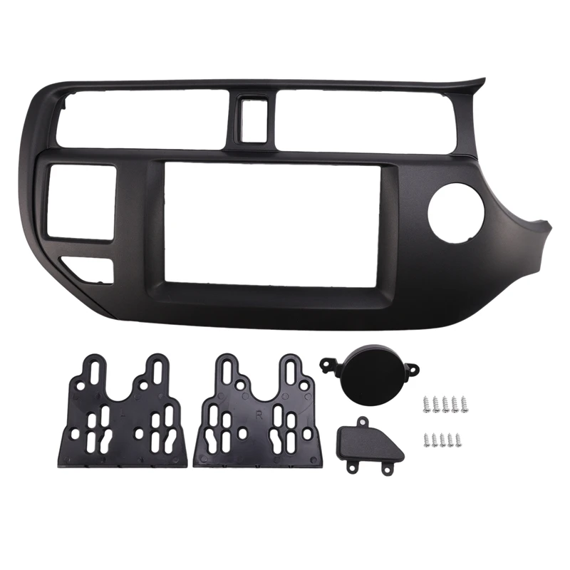 Radio Fascia Facia DVD Panel Plate Stereo Installation Dash Kit for KIA K3 RIO Rio(UB) Pride 2011-2015 ( Right Hand Dr | Автомобили и