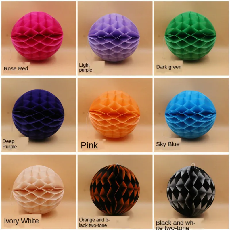 10-35 см Разноцветные декоративные пастельные шарики из ткани цветочные украшения