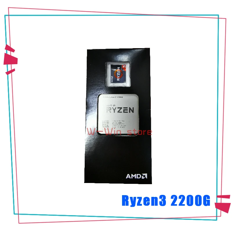 Процессор AMD Ryzen 3 2200G R3 2200G R3 2200 3,5 ГГц четырехъядерный процессор YD2200C5M4MFB разъем AM4 с охлаждающим вентилятором