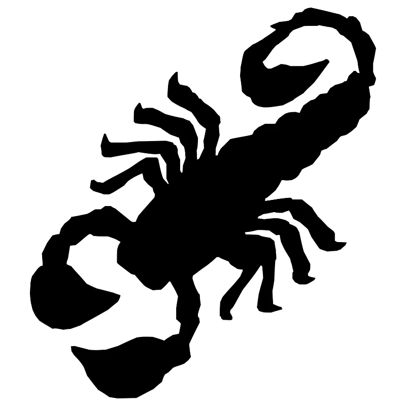 DAWASARU Scorpio версия 3 Светоотражающая забавная Автомобильная Наклейка виниловая
