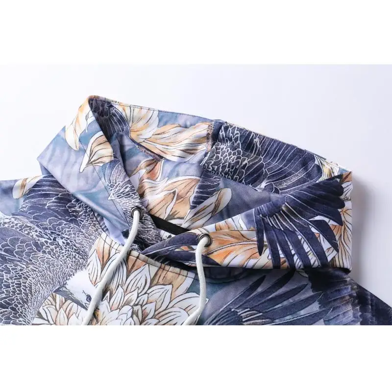 

New men's high-quality pullover printed slim fashion best selling brand hoodies