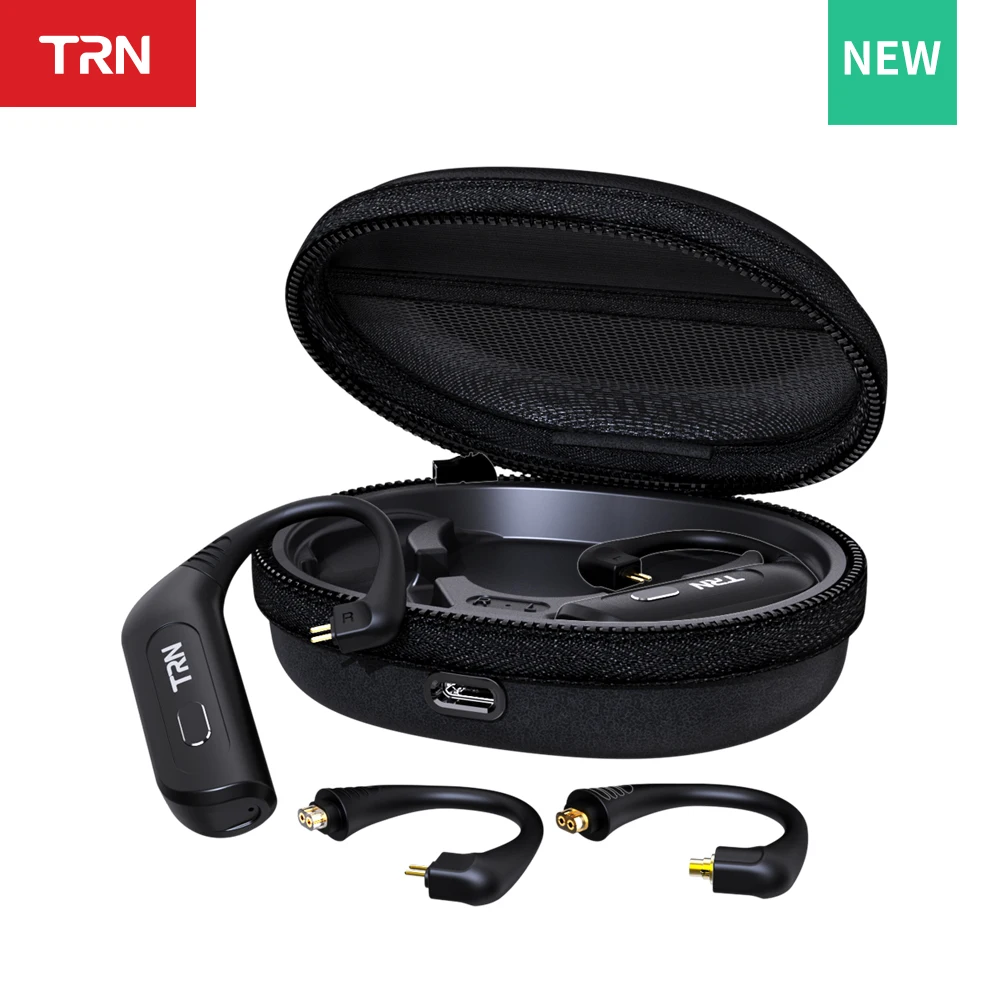 

NEW TRN BT30 TWS Wireless Bluetooth Upgrade Cable Module Earhook 5.2 Bluetooth Qualcomm Headset APT-X 2PIN\MMCX PIN Cable