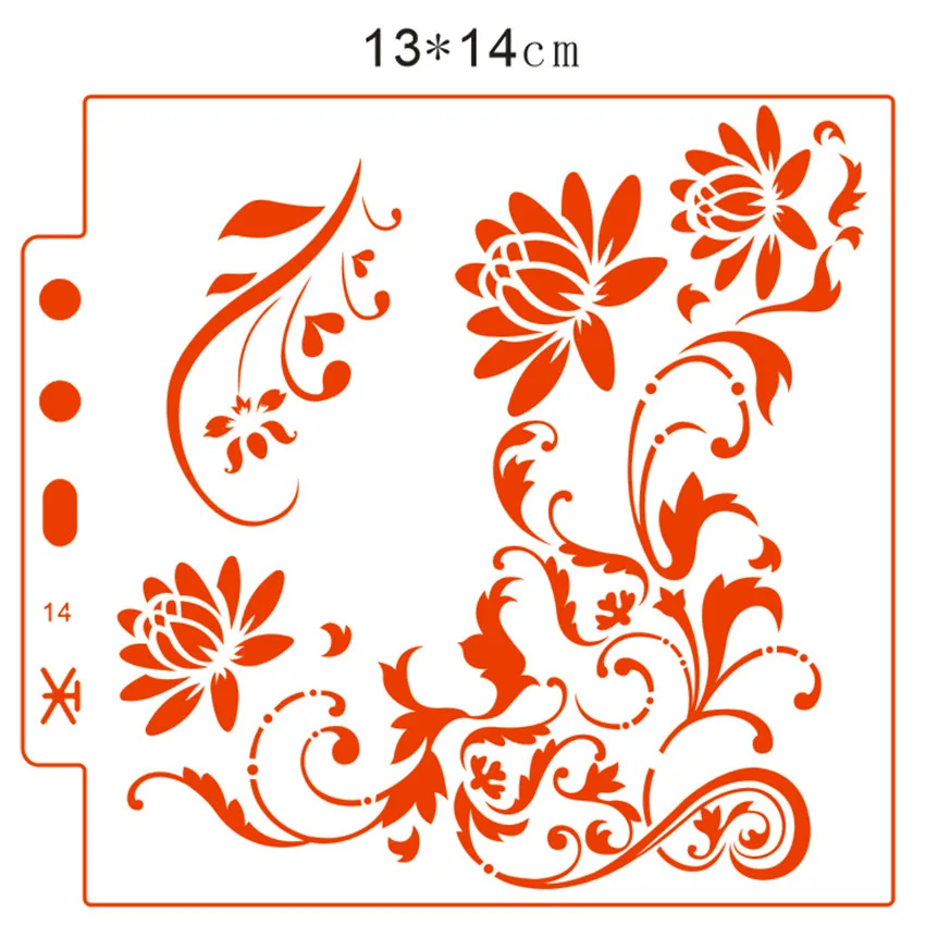 Разбитое стекло Пластиковая форма Щит DIY торт скрапбук трафареты полые украшения