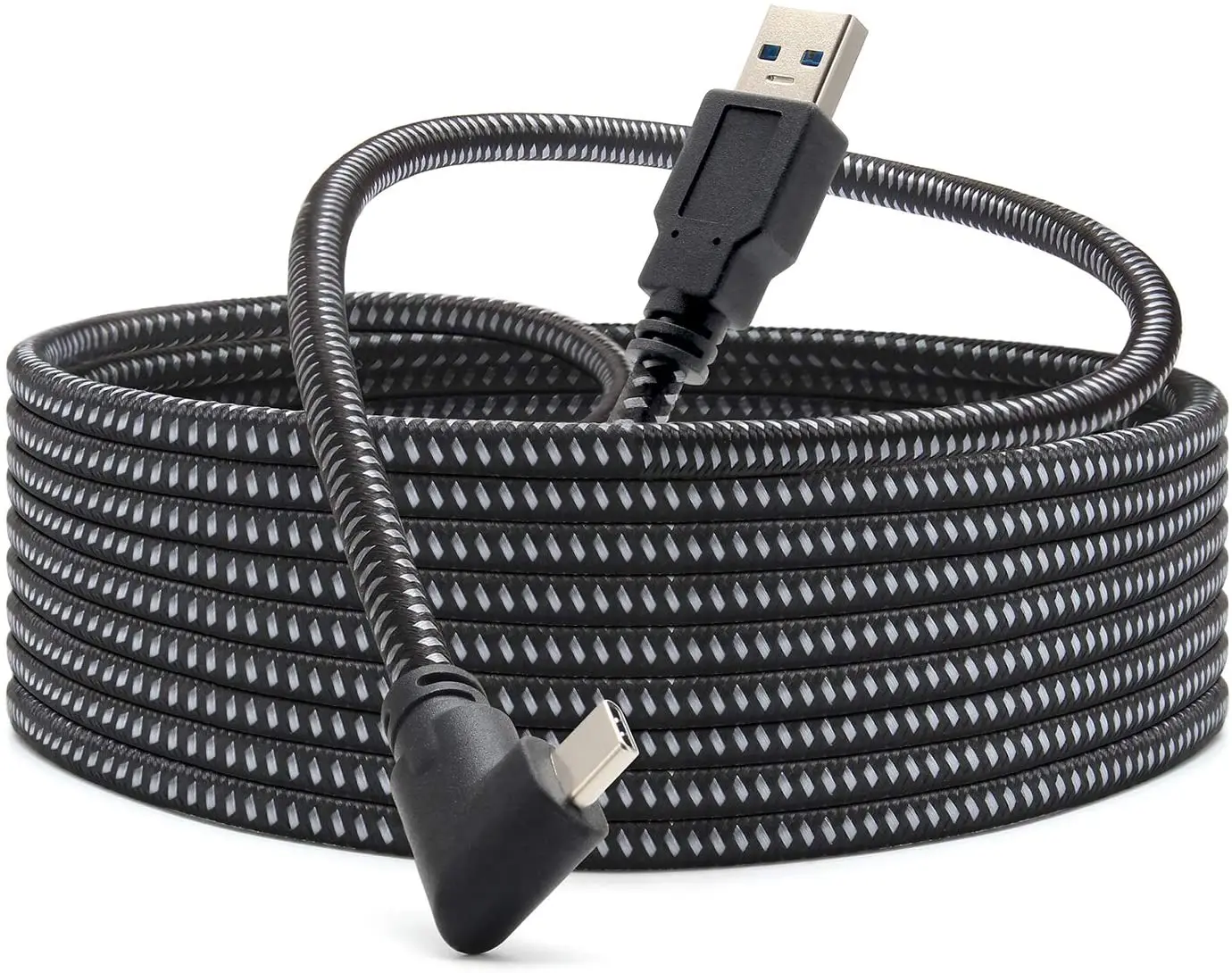 5/6 Meter Fast Charging Durable Link Cable Portable Gaming PC 90 Degree Angle Head USB 3.0 to Type-C For Oculus Quest 2 | Электроника
