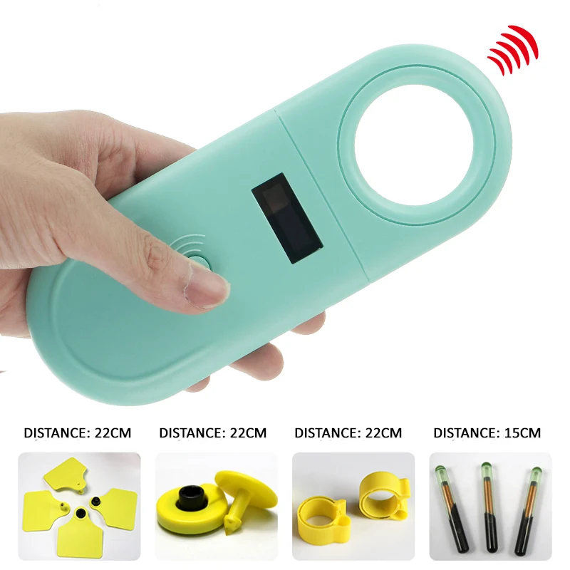 pet id reader iso117845 usb animal tag microchip reader chip 134 2khz handheld pet dog cat digital scanner with zoom function free global shipping