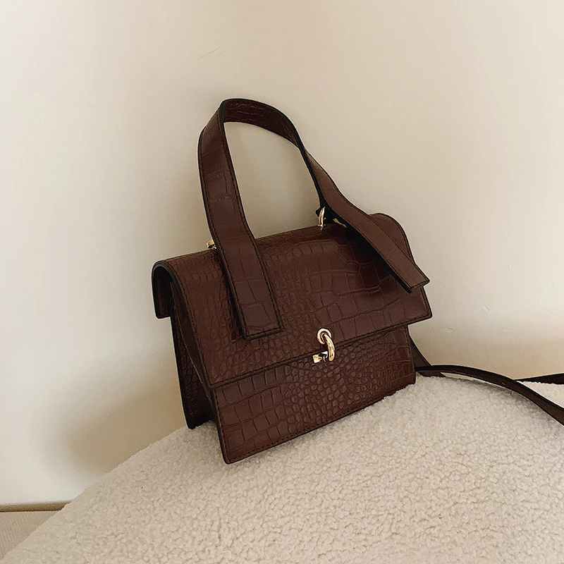 

2020 Spring New Fashion Women Shoulder Bag Chain Strap Flap Designer Handbags Clutch Bag Ladies Messenger Bags With Metal Buckle