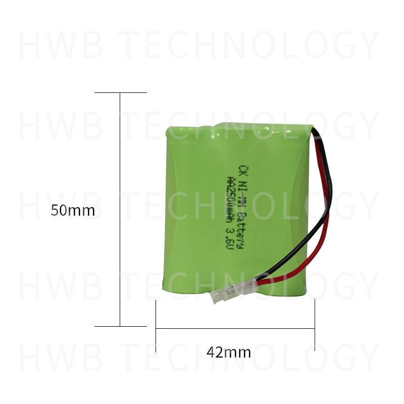 4 шт./лот Новый никель-металлогидридный Аккумулятор AA 3 6 В 1800 мАч аккумулятор с