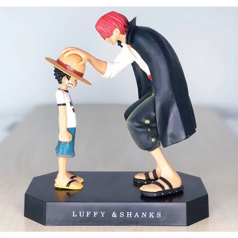 One Piece Luffy Shanks Action Figure Toy Anime Monkey D Luffy Figurine Toys Doll
