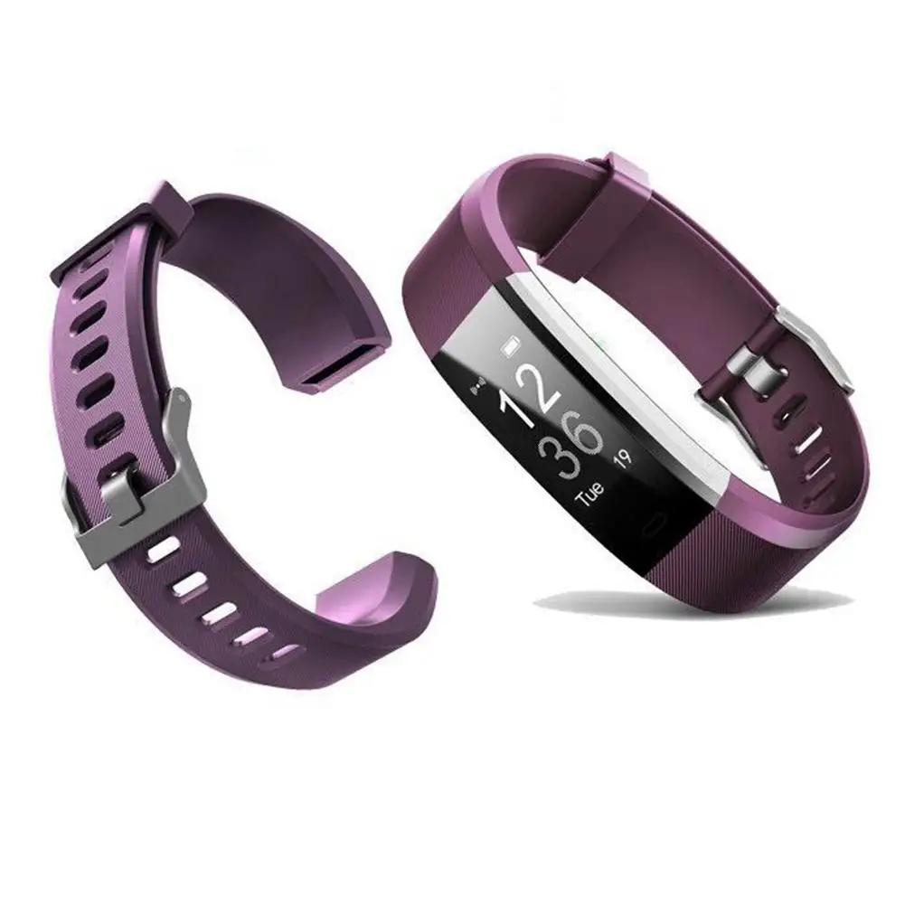 Силиконовый сменный смарт браслет ремешок для Veryfit ID115 ID115Plus|Смарт-аксессуары| |