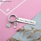 Брелки для ключей Home Sweet Home с гравировкой под заказ