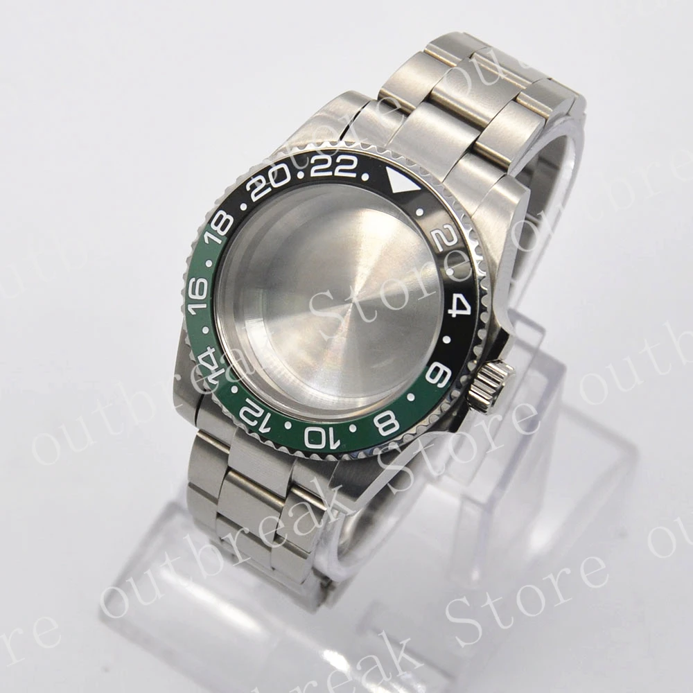 

CORGEUT Watch Parts 40mm Stainless Steel Solid Case 20mm Strap Fit NH35A NH36A Miyota 8215 ETA 2836 MINGZHU DG2813 3804 Movement