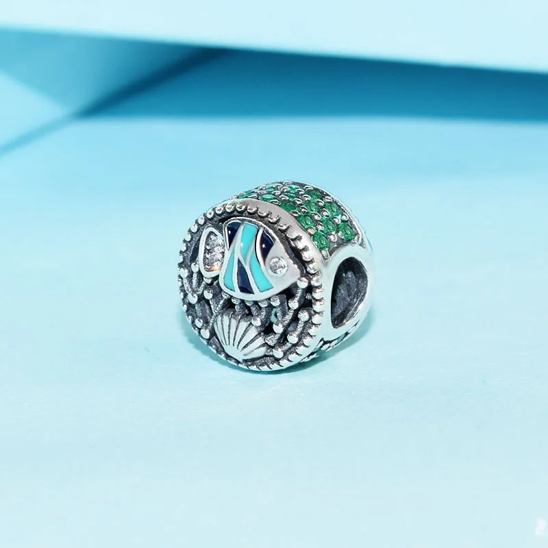 Женский браслет и ожерелье из серебра 925 пробы с бусинами | Украшения аксессуары