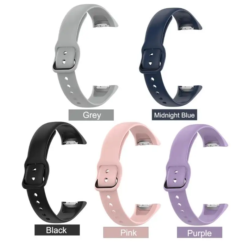 Регулируемый водонепроницаемый силиконовый ремешок мягкие Смарт часы сменный