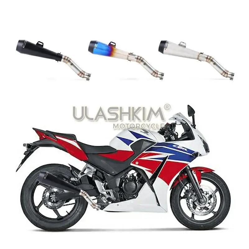 Полная выхлопная система мотоцикла глушитель Escape модифицированный контакт