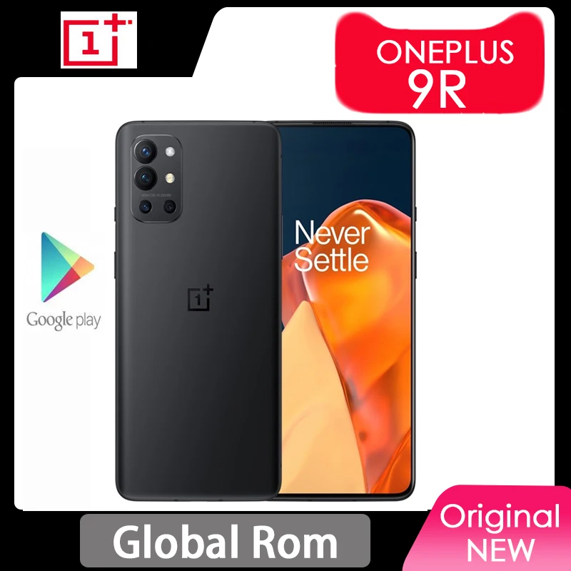 Официальный оригинал новый OnePlus 9R 9 R 5G смарт-телефон Snapdragon 870 6 55 дюймов 120 Гц 4500 мА/ч